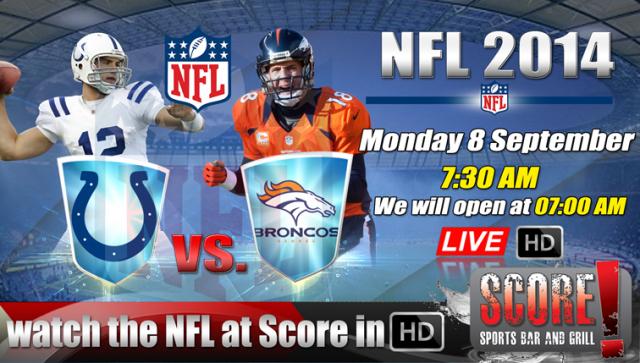 Indianapolis Colts vs. Denver Broncos